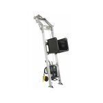 Haemmerlin - monte mat�riaux 0, 85kw aluminium c. u: 150kg h:10m - maxial compact 150 / 15 couvreur 10m ...