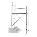 Echafaudage pour escalier intérieur et extérieur 0, 9m / 2, 9m en aluminium hailo hobby 3 Echafaudage pour escalier intérieur et extérieur 0, 9m / 2, 9m en aluminium hailo hobby 3