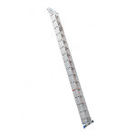 Hailo - echelle coulissante  corde 3 plans 3x16 chelons 150 kg