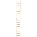 Hailo - echelle plate de toit en bois pour couvreur 5m safety roof