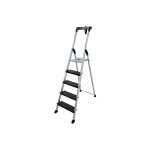 Hailo - escabeau 6 marches - hauteur max. de travail 3. 28m - 8816 - 211