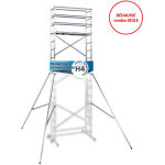 Hailo - r�hausse �chafaudage roulant pour escalier 3, 9m / 5, 9m en aluminium hobbystep h6