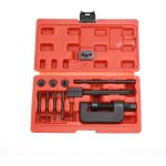 Kit complet rivé dérive démontage de chaîne moto acier rivetage separateur Kit complet rivé dérive démontage de chaîne moto acier rivetage separateur
