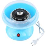 Machine barbe � papa cotton candy appareil pour maison 450w bleu