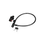 Cble antivol pour vlo, 65cm, noir hama 00178109