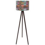Cotecosy - lampadaire avec abat - jour multicolore cap