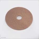 Pad beige pour monobrosse  406 - 1 pad - harmony bton