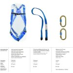 Harnais anti - chute kit s�curit� n� 1 (4 pi�ces) en361