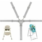 Harnais chaise haute universelle sangle chaise enfant r�glable avec boucle pom ceinture attache s�curit� ...