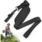 Harnais de d�broussailleuse r�glable, nylon bandouli�re de coupebordure, sangle d'�paule pour tron�onneuse ...