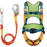 Harnais de s�curit� anti - chute avec 2 crochets - charge maximale : 150 kg - avec tampon pour travailler ...