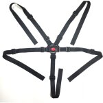 Harnais de s�curit� pour b�b�, 5 points b�b� ceintures r�glable sangle de s�curit� pour poussette universel ...