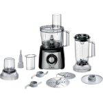 Bosch - haushalt mcm3pm386 robot de cuisine 900 w acier inoxydable, noir