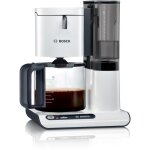Bosch - haushalt tka8011 cafetière blanc, anthracite nombre de tasse=10 verseuse en verre, fonction de ... Bosch - haushalt tka8011 cafetière blanc, anthracite nombre de tasse=10 verseuse en verre, fonction de ...
