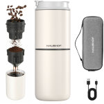 Haushof machine � caf� portable pour - over tout - en - un, moulin int�gr�, mug isotherme ind�pendant ...