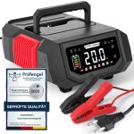 Hausprofi chargeur batterie voiture & moto 12v / 24v 20a intelligent - courant r�glable (1a - 20a), mode ...
