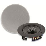 Haut - parleur encastrable chilitec cte - 30w, 80 w, rond, blanc