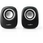 Haut parleurs pc 20 12 w male de 35 mm usb strom controle du volume