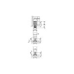 Hawa - garniture junior 40b - garniture : pour 1 vantail avec rail de 2 ml