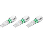 Embout - tournevis (bit) 2223n - t25 / 3 ? hexagone massif 1 / 4 pouce (6, 3 mm) ? profil torx� int�rieur ...