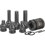 Jeu de douilles mâles à chocs 990s / 11 ? carré creux 3 / 4 pouce (20 mm), carré creux 1 / 2 pouce (12, ... Jeu de douilles mâles à chocs 990s / 11 ? carré creux 3 / 4 pouce (20 mm), carré creux 1 / 2 pouce (12, ...