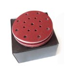 Hd outillage - disque abrasif auto - agrippant pour festool 17 trous 150 mm (bo�te de 100) 320