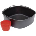 Hd9925 / 01 kit arri�re pour ordinateur : moule � pain + cups � muffins - philips