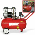 Hecht - jardin 2085 compresseur d'air comprim 8 bar silencieux gonfleur 1150w 2niveaux 50l trs silencieux ...