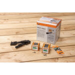 Heco - set clips 50 pi�ces 150 pi�ces 4. 0x25. 100 pi�ces 4. 0x30