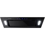 Hektor sl hotte murale aspirante filtre aluminium minuterie - noire