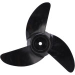 H�lice 3 pales pour bateau en plastique technique, moteur �lectrique 12v pour propulseur