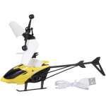 H�licopt�re rc mini lumineux jaune avec rotation stable et renforc� r�sistant aux chutes