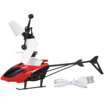 H�licopt�re rc mini lumineux avec rotation stable et renforc� anti - chute rouge