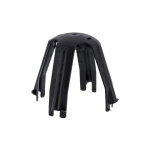 Hellermanntyton - lot de 100 capots de protection pour spot encastr�s spotclip - i