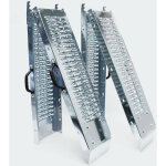 Helloshop26 - lot de 2 rampes de chargement multi - usage pliante acier galvanis� rail collision 160 ...