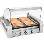 Helloshop26 - appareil machine à hot dog professionnelle téflon 20 saucisses 2 200 watts Helloshop26 - appareil machine à hot dog professionnelle téflon 20 saucisses 2 200 watts