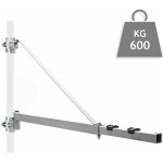 Helloshop26 - bras pivotant levage palan support 600g 110cm treuil cble potence fixation