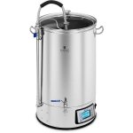 Helloshop26 - cuve de brassage 60 litres 3 000 watts professionnel acier inoxydable