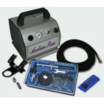 Helloshop26 - kit compresseur airbrush a�rographe pour d�butants avec un pistolet + accessoires