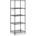 Tagre mtallique garage professionnelle 55 x 45 x 150 cm 150 kg noir