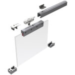 Helm - syst�me coulissant 73 80kg glt esg 8 / 10mm grt complet - 7381