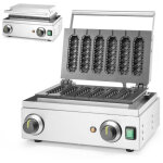 Hendi - gaufrier corn - dog pour gaufres sur b�ton pour 6 gaufres 212189