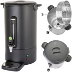 Hendi - percolateur � caf� avec robinet anti - goutte noir concept line 13 l 211489