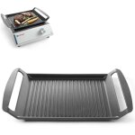 Hendi - plaque grillag�e nervur�e pour plaques � induction teflon 39x26cm 629130