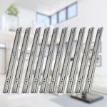 Hengda - glissi�res de tiroirs coulisses pour charges lourdes softclose coulisses � sortie totale 45mm ...