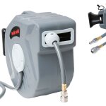 Hengda - swanew enrouleur automatique de tuyau  air comprim 20 + 2m connexion 3 / 8 dvidoir tuyau ...