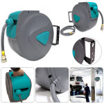 Hengmei - enrouleur de tuyau pneumatique enrouleur automatique de tuyau d'air comprim�, enrouleur mural ...