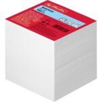 Herlitz zettelklotz 146225 9x9cm geleimt wei� 900 blatt