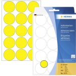2271 pastilles ø 32 mm jaune 480 pc(s) fixation permanente papier - herma 2271 pastilles ø 32 mm jaune 480 pc(s) fixation permanente papier - herma