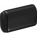 Hermeta - butoir de porte mural 4700 / 4702 / 4704 alu. noir élox. l. 60mm - 4704 - 18e Hermeta - butoir de porte mural 4700 / 4702 / 4704 alu. noir élox. l. 60mm - 4704 - 18e